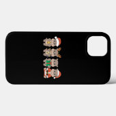 Baby Hippo Moo Deng Weihnachten Case-Mate iPhone Hülle (Rückseite (Horizontal))