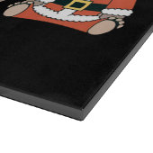 Baby Hippo Moo Deng Weihnachten Schneidebrett (Ecke)