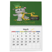 Baby Hippos Kinderkalender Kalender (Mär 2027)