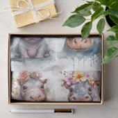 Baby Hippos Seidenpapier (Geschenk)