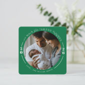 Baby Holiday Cards Feiertagskarte (Stehend Vorderseite)