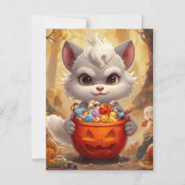 Baby Holiday Wolf Postkarte