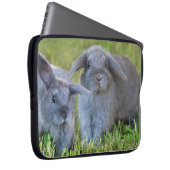 Baby-Holland-Schmierölniederdruck-Häschen - Laptopschutzhülle (Vorne Rechts)