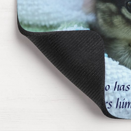 Baby-hölzerne Ente Mousepad (Ecke)