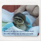 Baby-hölzerne Ente Mousepad (Vorne)