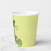 BABY HUGGING RABBIT IRISH ST. PATRICK'S DAY PARTY PAPPBECHER (Links)