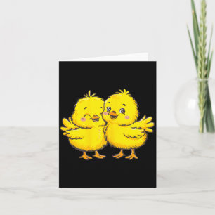 Baby Huhn Küken Bauer Bauernhof Mädchen T-Shirt.pn Karte