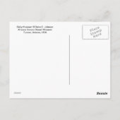 Baby Hummingbird Postkarte (Rückseite)