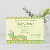 Baby-Hundertfüßer Einladung (Stehend Vorderseite)