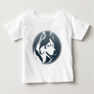 Baby Husky Romper Siberian Husky Romper individual T-shirt