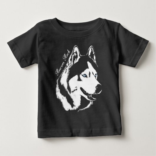 Baby Husky T - Shirt Schlittenhund Welpe Shirt anp (Vorderseite)