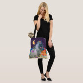 BABY I BIN EIN STAR-Kreuz oder Totenbeutel Tasche (Am Model)