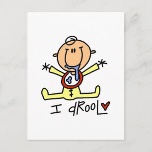 Baby I Sabber T-Shirts und Geschenke Postkarte
