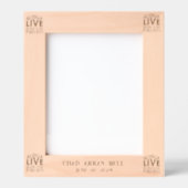 Baby Ich lebe noch mit meinen Eltern Geätzte Rahmen (Vorderseite)