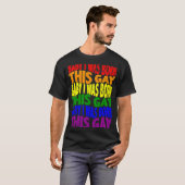 Baby Ich war Geboren diesen Gay LGBT Gay Lesbian P T-Shirt (Vorne ganz)