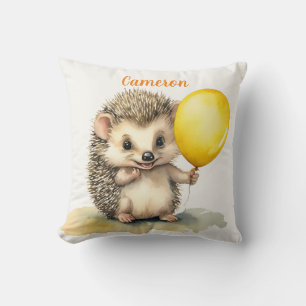 Baby Igel Ballon Geschlecht Neutral Personalisiert Kissen