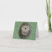 Baby Igel Card Karte (Vorderseite)