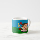 Baby Igel Espressotasse (Vorderseite Rechts)