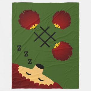 Baby Igel Fleecedecke