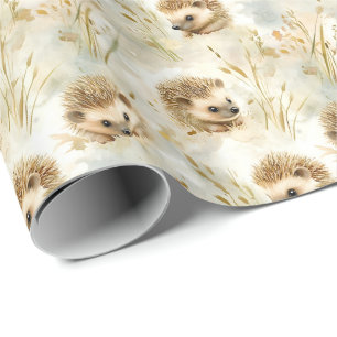 Baby Igel Geschenkpapier