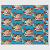 Baby Igel\ Geschenkpapier (Flach)