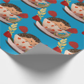 Baby Igel\ Geschenkpapier (Ecke)