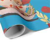 Baby Igel\ Geschenkpapier (Rolleneckpunkt)