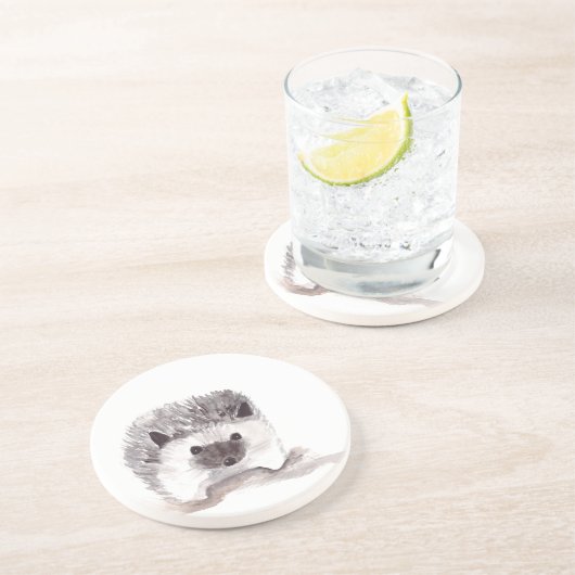 Baby Igel Getränkeuntersetzer (Seite)
