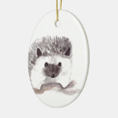 Baby Igel Keramik Ornament (Links)