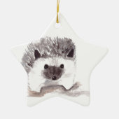 Baby Igel Keramik Ornament (Vorne)