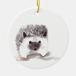 Baby Igel Keramikornament