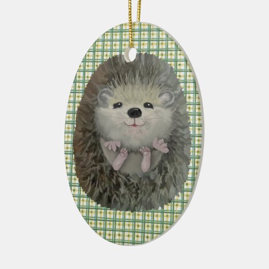 Baby Igel Ornament (Links)