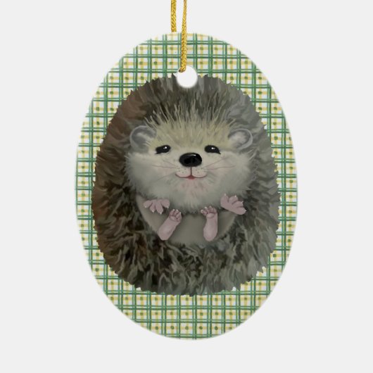 Baby Igel Ornament (Hinten)