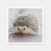 Baby-Igel Serviette (Vorderseite)