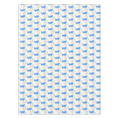 Baby im Bad mit Dusche Babydusche Rectangle Tischdecke (Vorderseite)