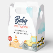 Baby im Bau Baby-Dusche Geschenkschachtel (Geöffnet)