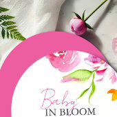 Baby im Blut Einladungen | Bogendesign