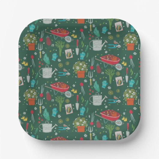 Baby im blutenden Kinderschuh Pappteller (Vorderseite)