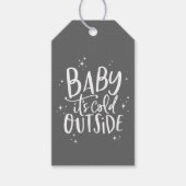 Baby im Freien Geschenkanhänger (Vorderseite)