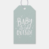 Baby im Freien Geschenkanhänger (Vorderseite)