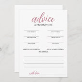 Baby in Bloom Advice & Predictions Programm (Vorne/Hinten)