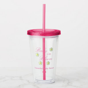 Baby in Bloom Baby Dusche Acryltrinkbecher