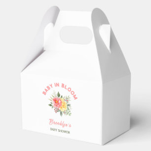 Baby in Bloom Baby Dusche Blütenpflanze Blume bota Geschenkschachtel