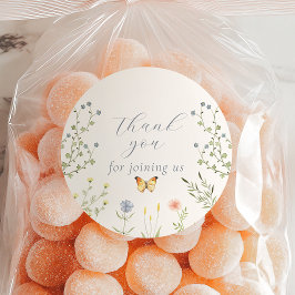 Baby in Bloom Baby Dusche Danke Stickers