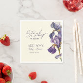 Baby in Bloom Baby Dusche Frühjahrsblüte Serviette (Beispiel)