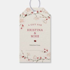 Baby in Bloom Baby Dusche Geschenkanhänger