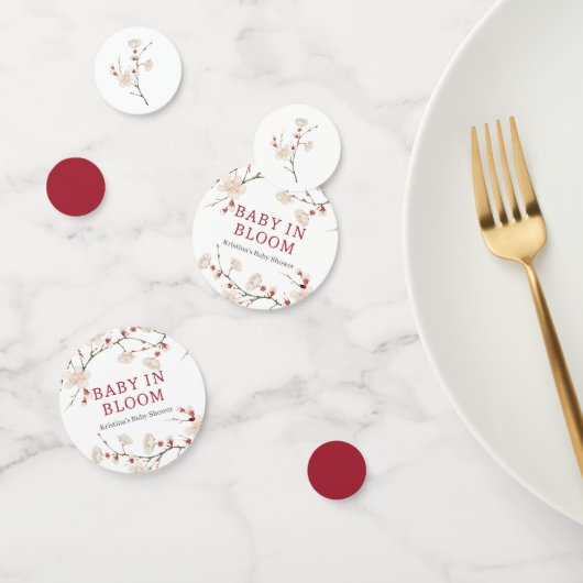 Baby in Bloom Baby Dusche Konfetti (Gruppe)