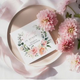 Baby in Bloom Baby Dusche Napkins und Dekorationen Serviette