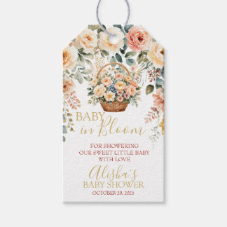 Baby in Bloom Baby Duschgiftmarke Geschenkanhänger