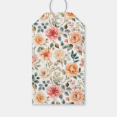 Baby in Bloom Baby Duschgiftmarke Geschenkanhänger (Rückseite)